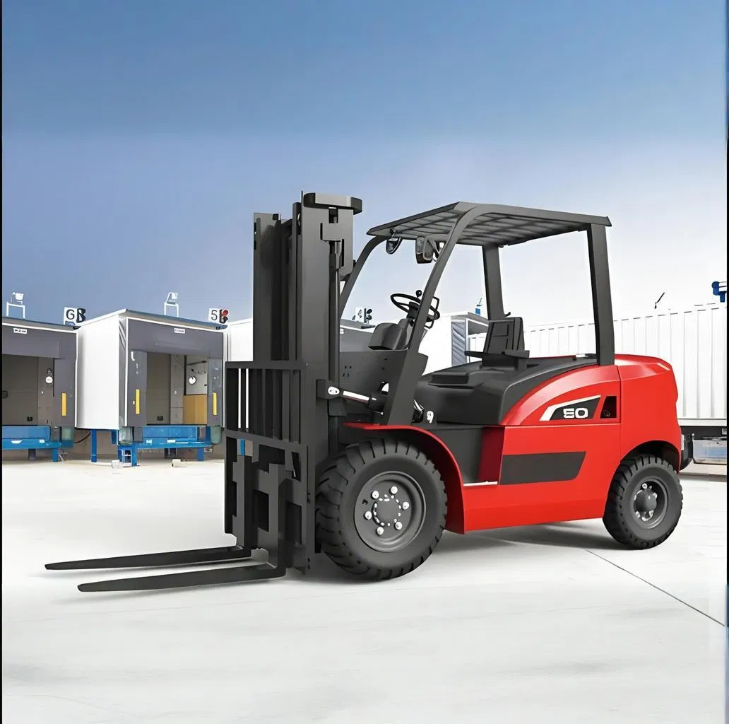 Electric Diesel Lithium Battery LPG Forklift Truck with Customizable Fork Length