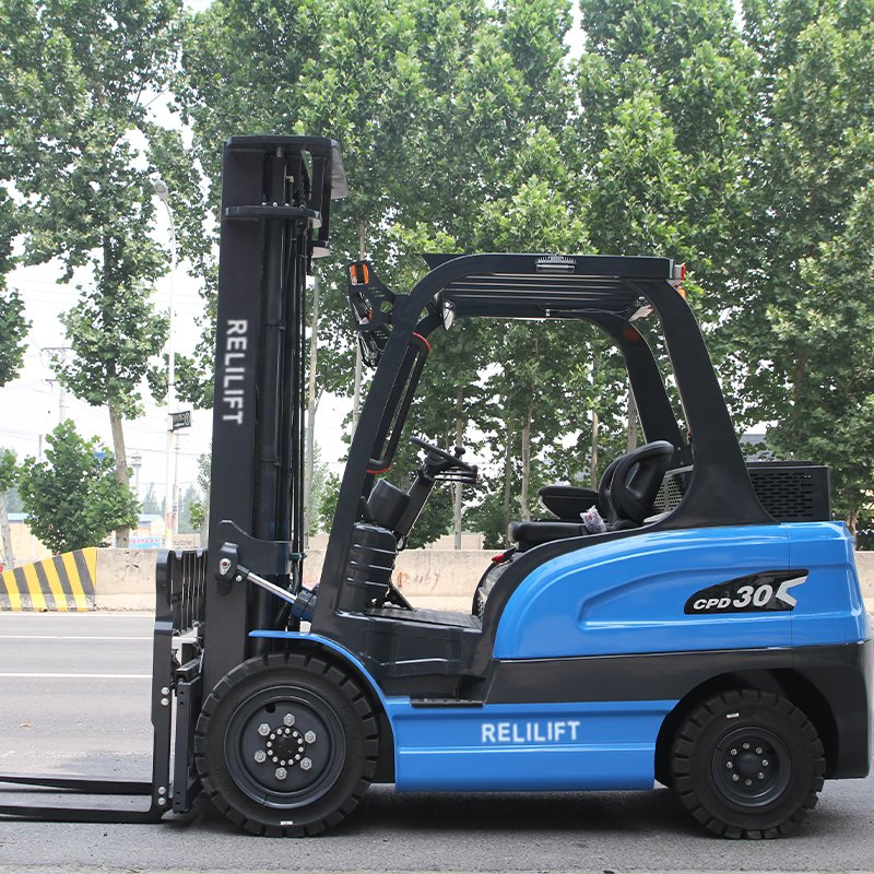 Counterbalance Electric Forklift with LiFePO4 Battery