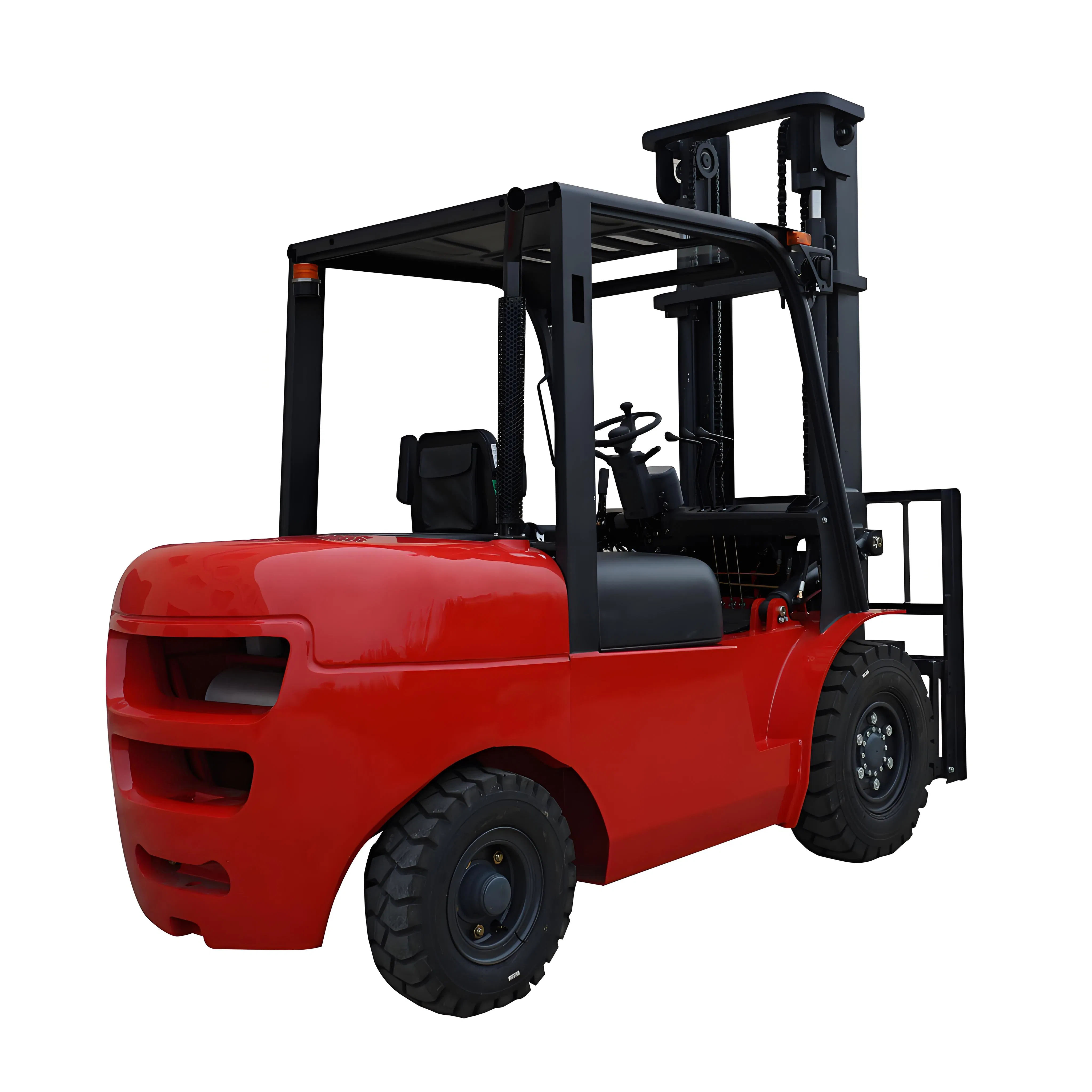 Electric Diesel Lithium Battery LPG Forklift Truck with Customizable Fork Length