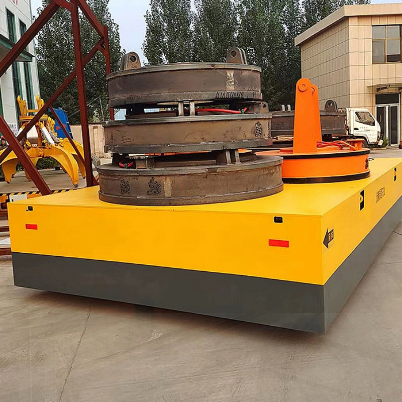Loading 20t Industrial Transfer Trolley for Handling Heavy Duty Materials
