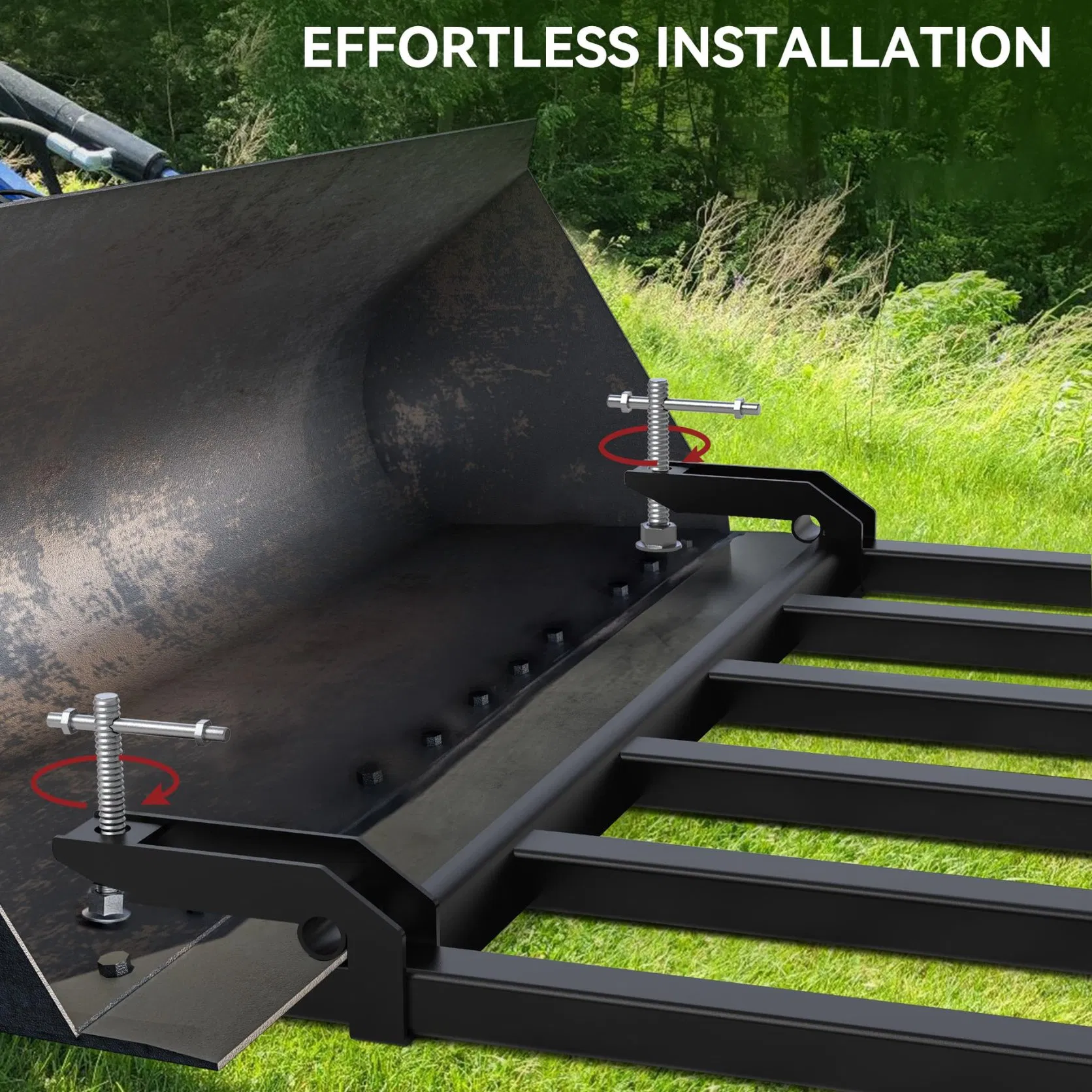Heavy Duty 42-Inch Forklift Attachment for Tractor Buckets