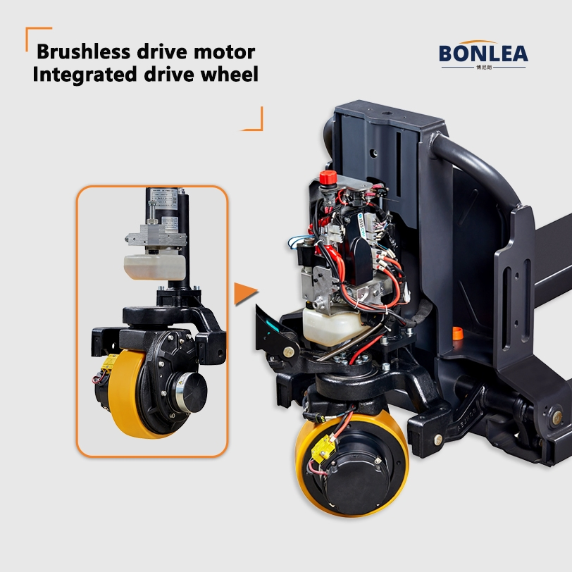 All-Electric Forklift Truck Lithium-Ion Battery 1500/2000 Kg Construction Machinery Unloading Vehicle