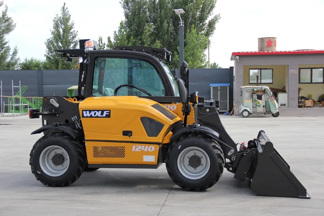 Telescopic Handler in action