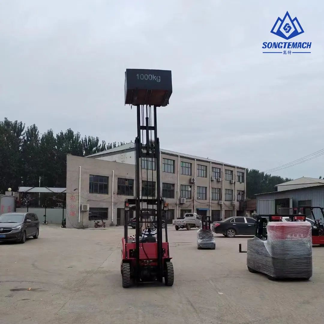 1ton 1.5ton 3m Height Industrial Electric Forklifts Electric Counterbalance Forklift