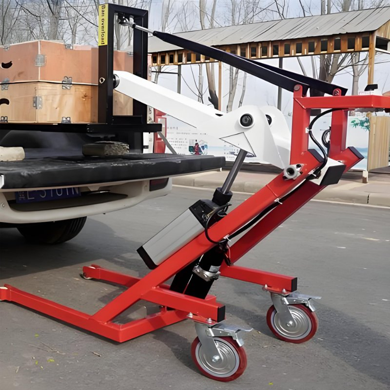 Durability Portable Battery Hydraulic Forklift for Narrow Aisles in Warehouses