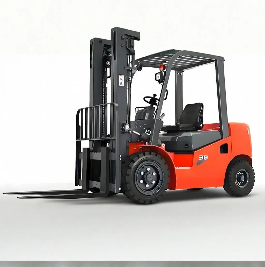 Electric Diesel Lithium Battery LPG Forklift Truck with Customizable Fork Length