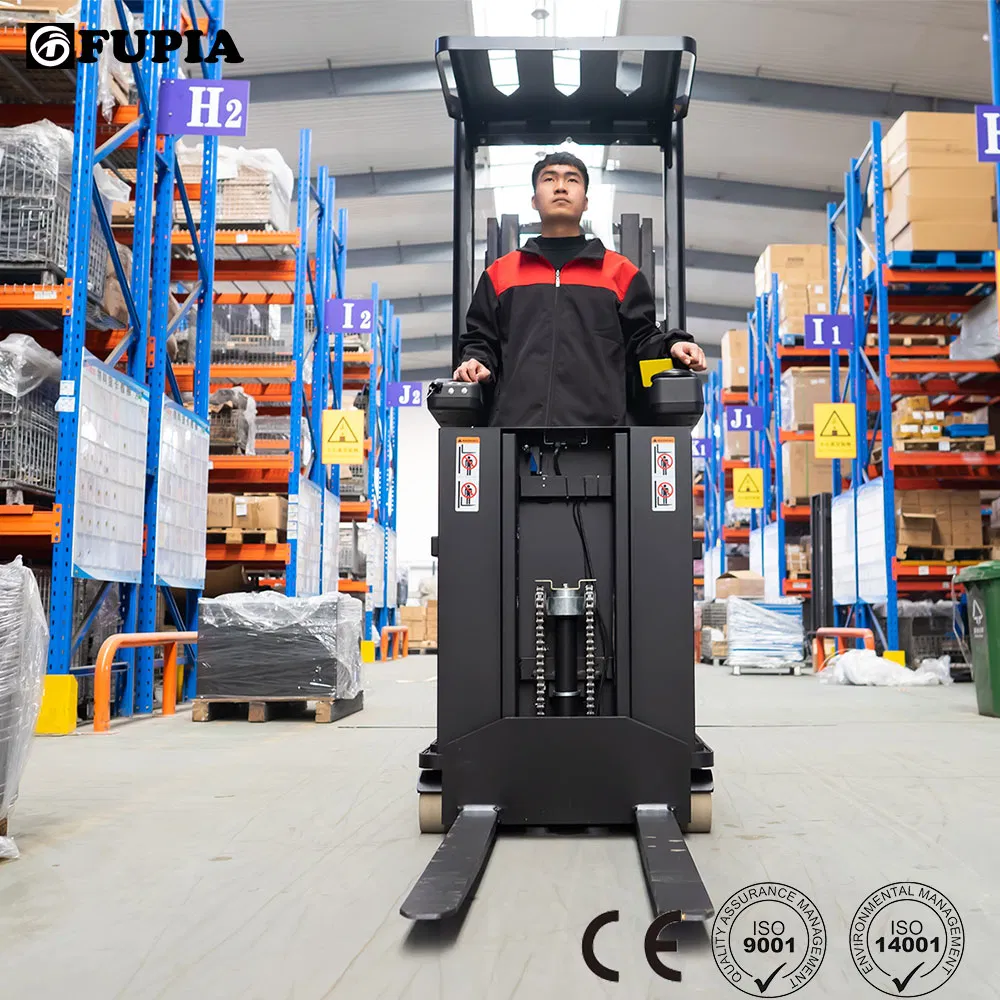 Factory Supply Material Handling Equipment 700kgs Electric Order Picker with Powerful Steering System