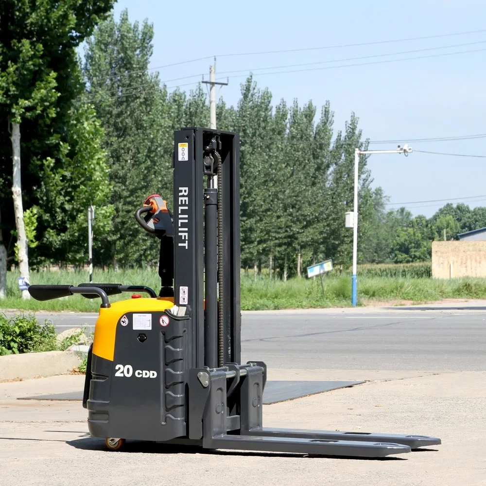 Sit-Down Type Modular Self-Loading Full Electric Stacker for Automated Warehouse
