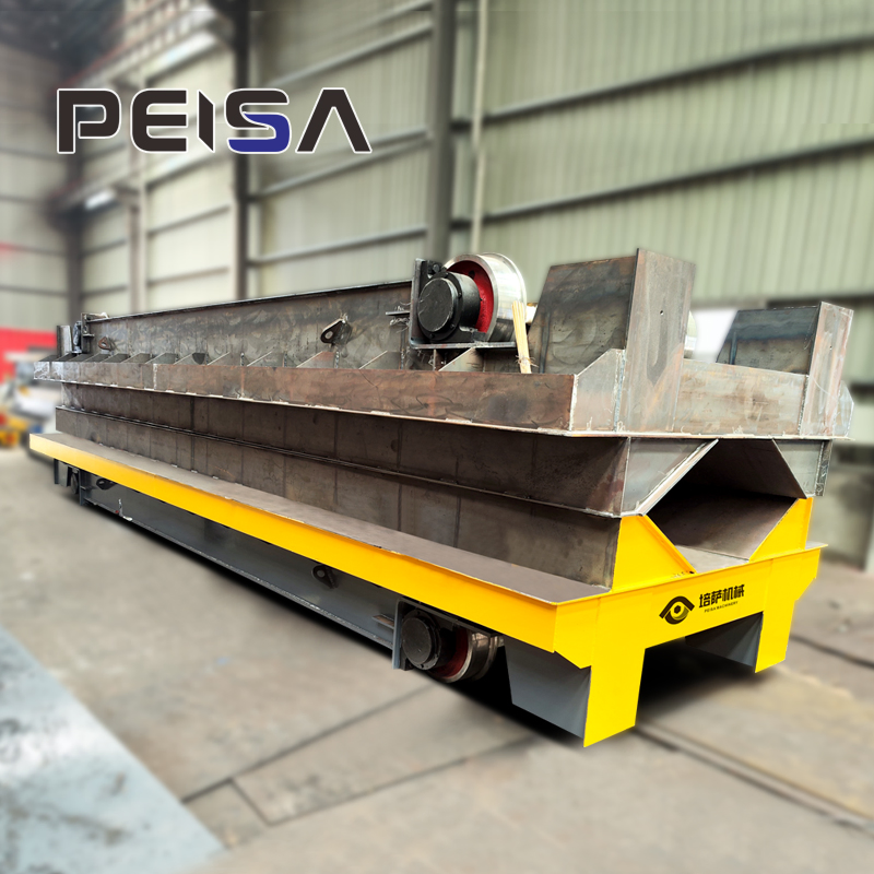 Adjustable Materials Handling Equipment 30 Ton Modular Electric Transfer Trolley