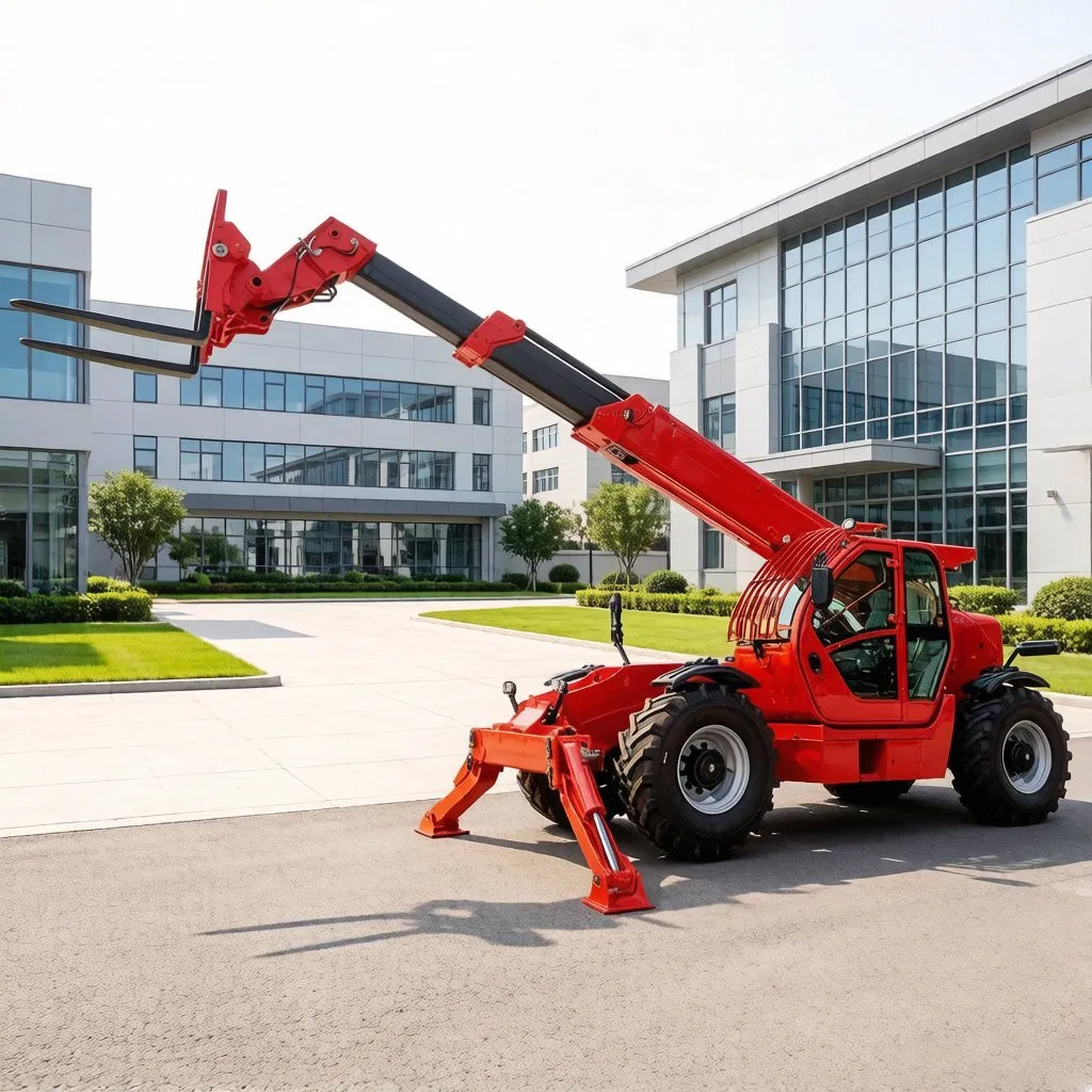 Multi-Function Telescopic Handler with 14m Lifting Height