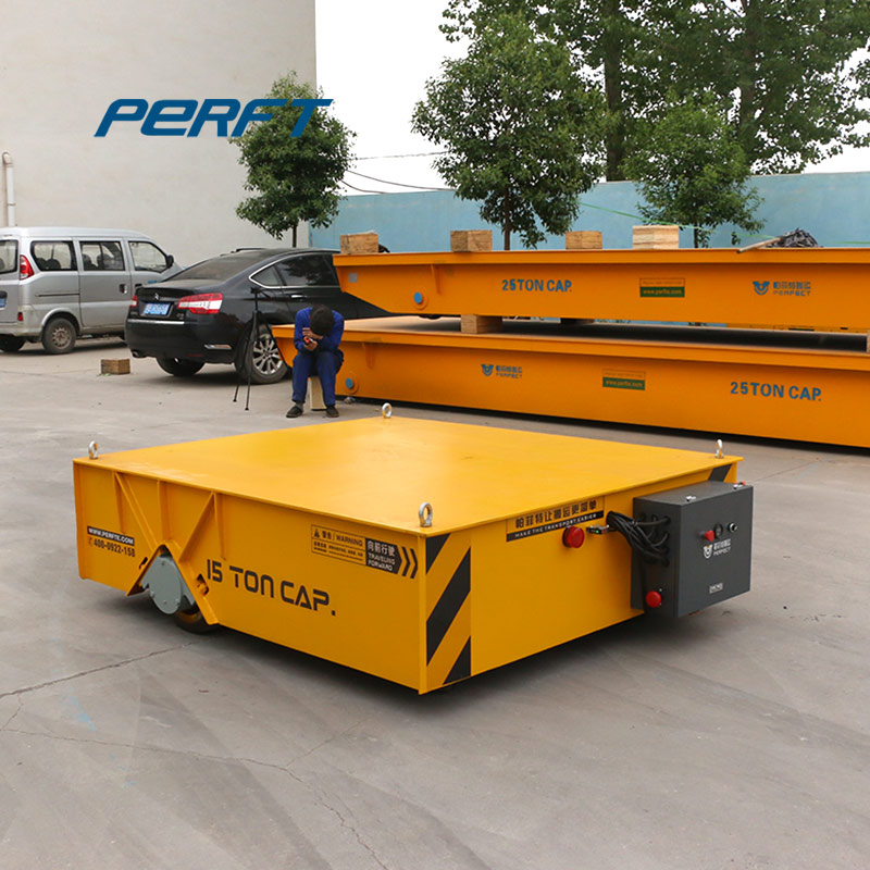 Material Handling Powered Transfer Battery Trolley