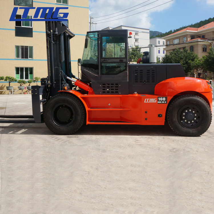 Ltmg 16000kg 16 Ton Diesel Forklift Truck with 3.5m Lifting Height and Fork Positioner