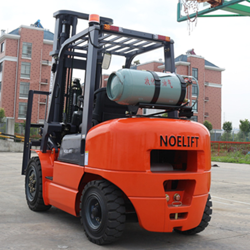 China 2500kg Gasloline Gas LPG Forklift Propane Forklifts with Japanese Engine