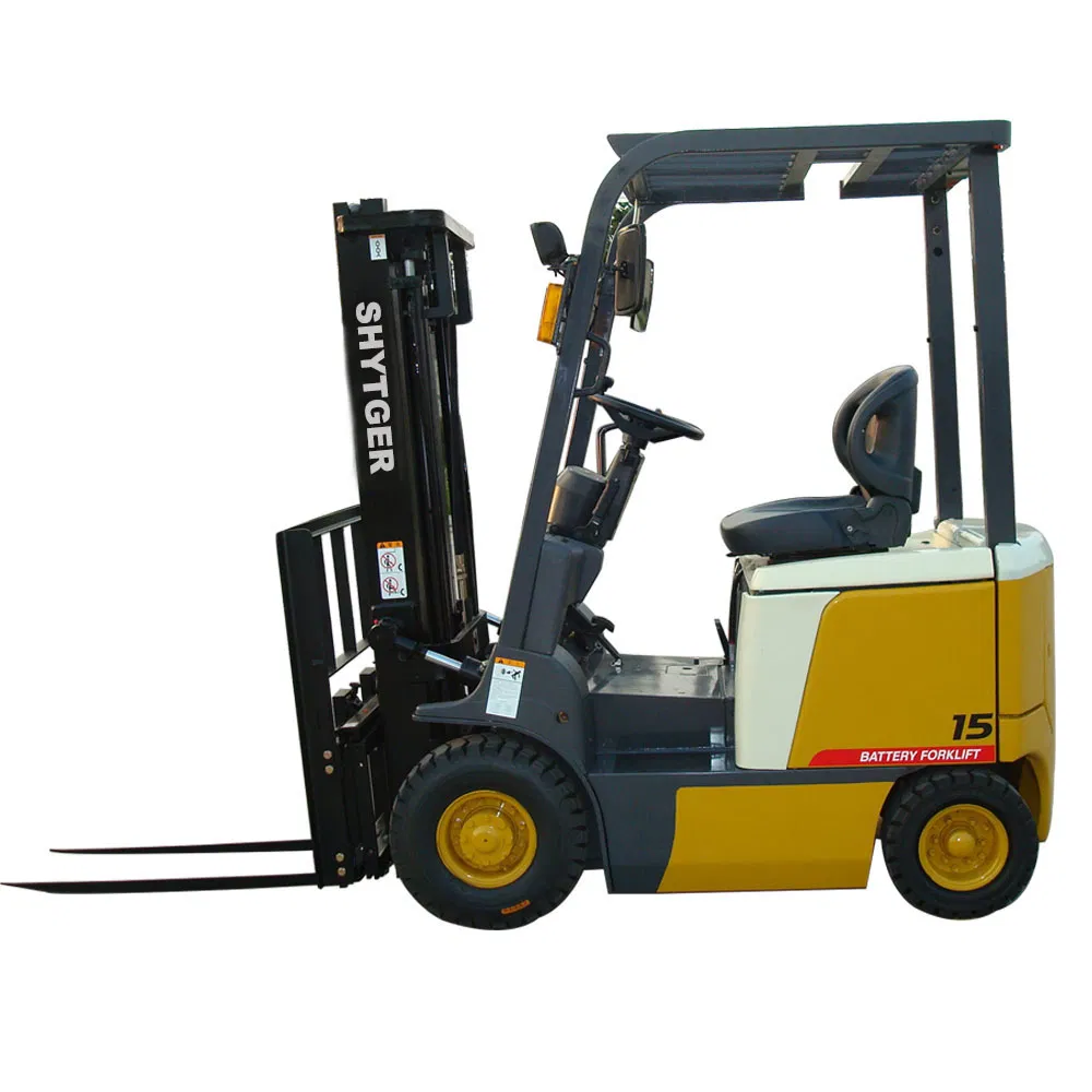 China Factory Lithium Battery 4 Wheel Electric Forklifts 1.5 Ton 2 Ton 3 Ton 3.5 Ton Electric Forklift