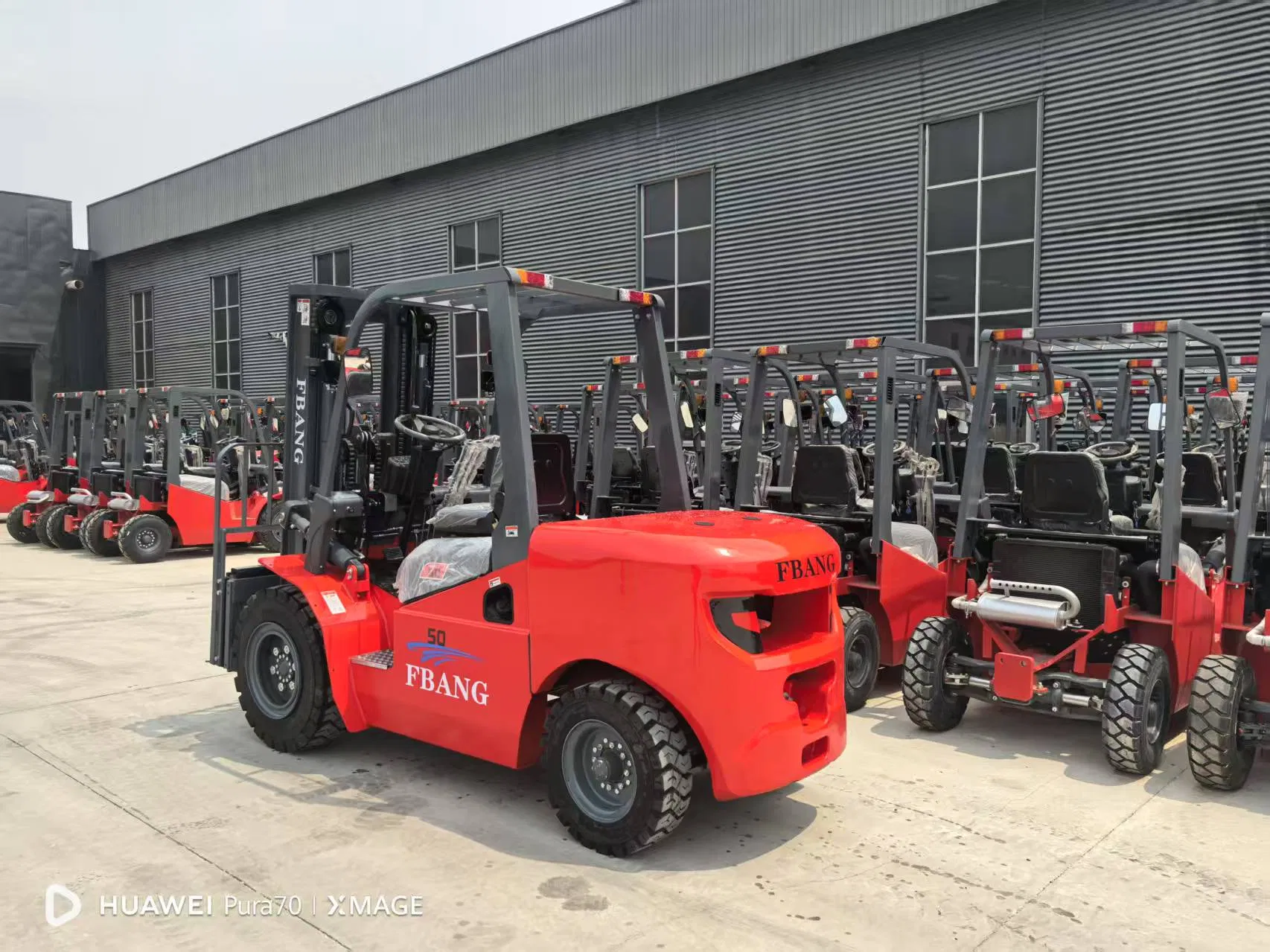 Best Value Diesel Forklift Truck 2 Ton 2.5 Ton 3 Ton 3.5 Ton Reliable Performance EPA EUR5 Engine Fbang Forklift Outdoor Use