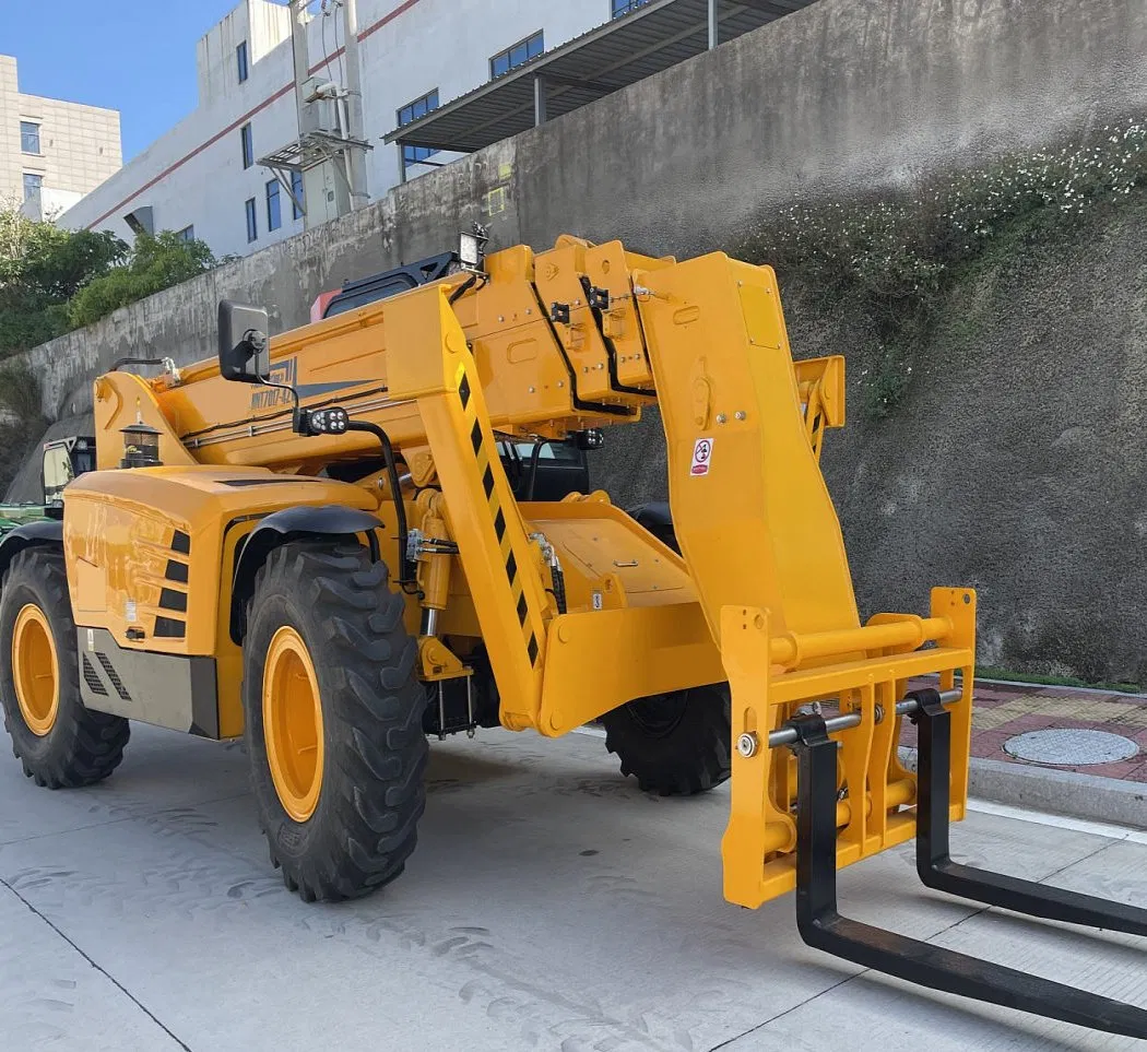 7 Ton 17m Telescopic Handler Forklift Hnt7017-4z with Aerial Work Platform