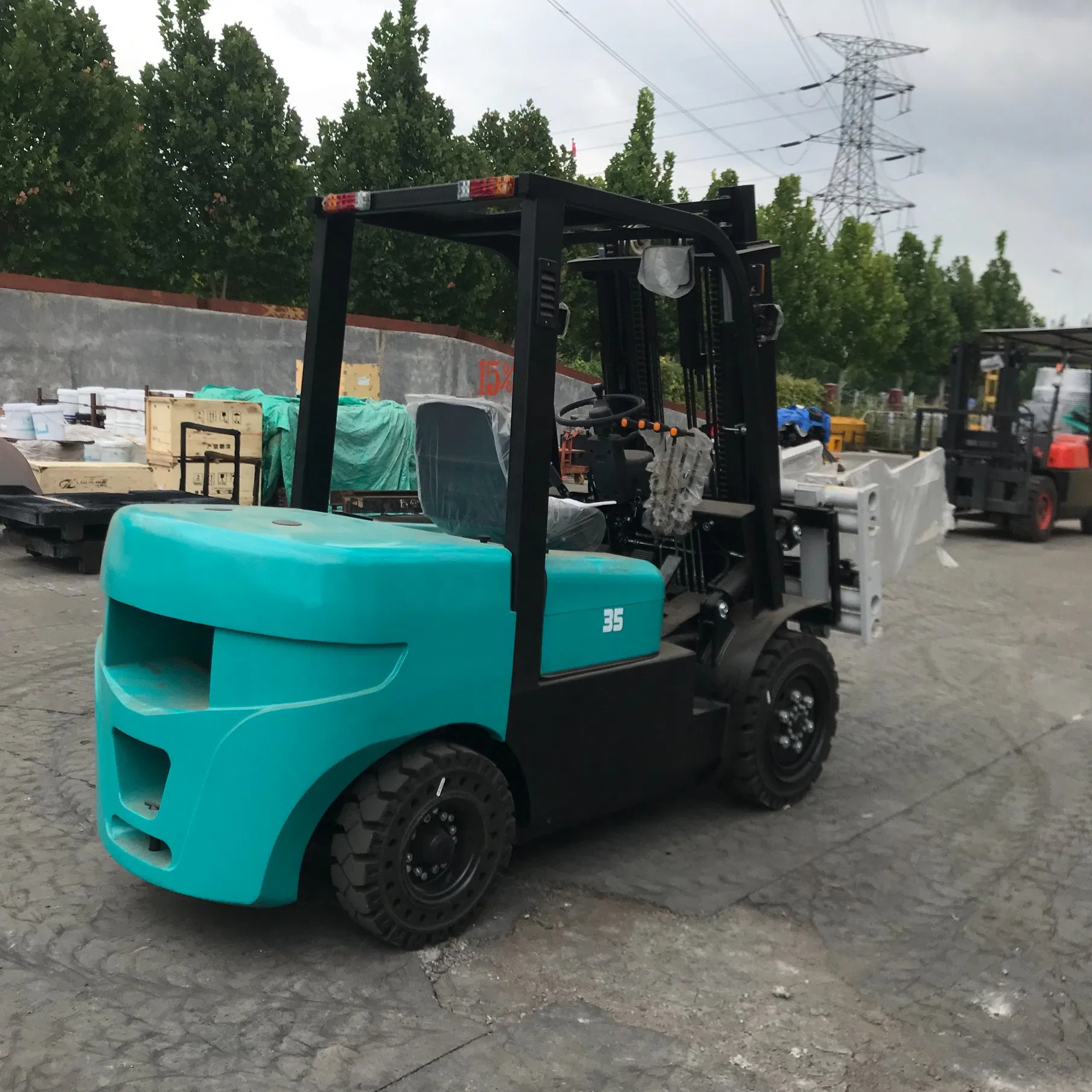 Efficient Diesel Forklift Trucks with Duplex Mast, Forklift, Fork Lift