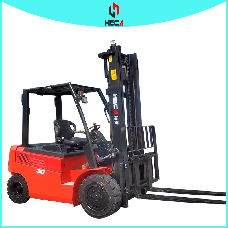 New 2- 5 Ton Container Warehouse Four-Wheel Drive Lithium Battery Electric Forklift