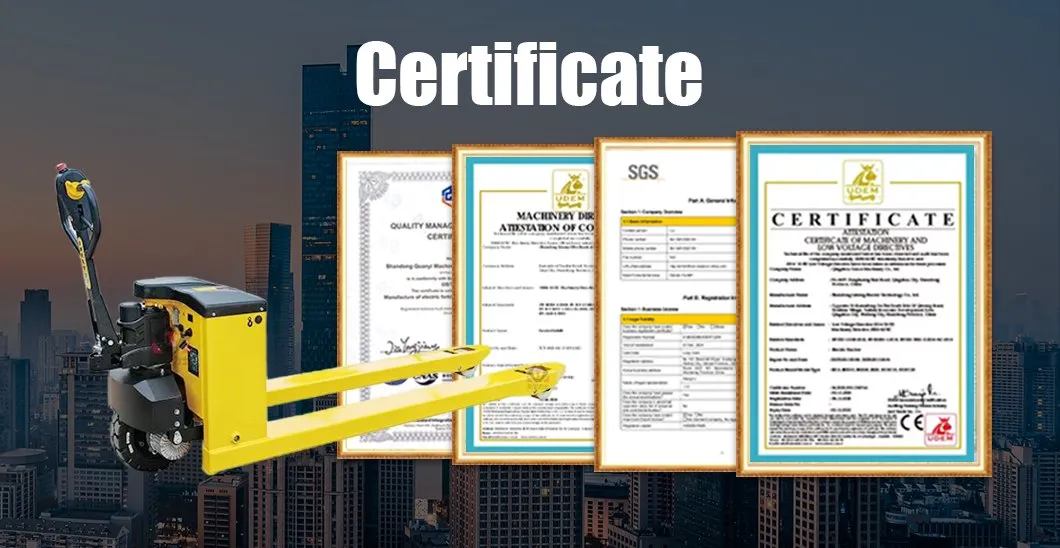 Certifications
