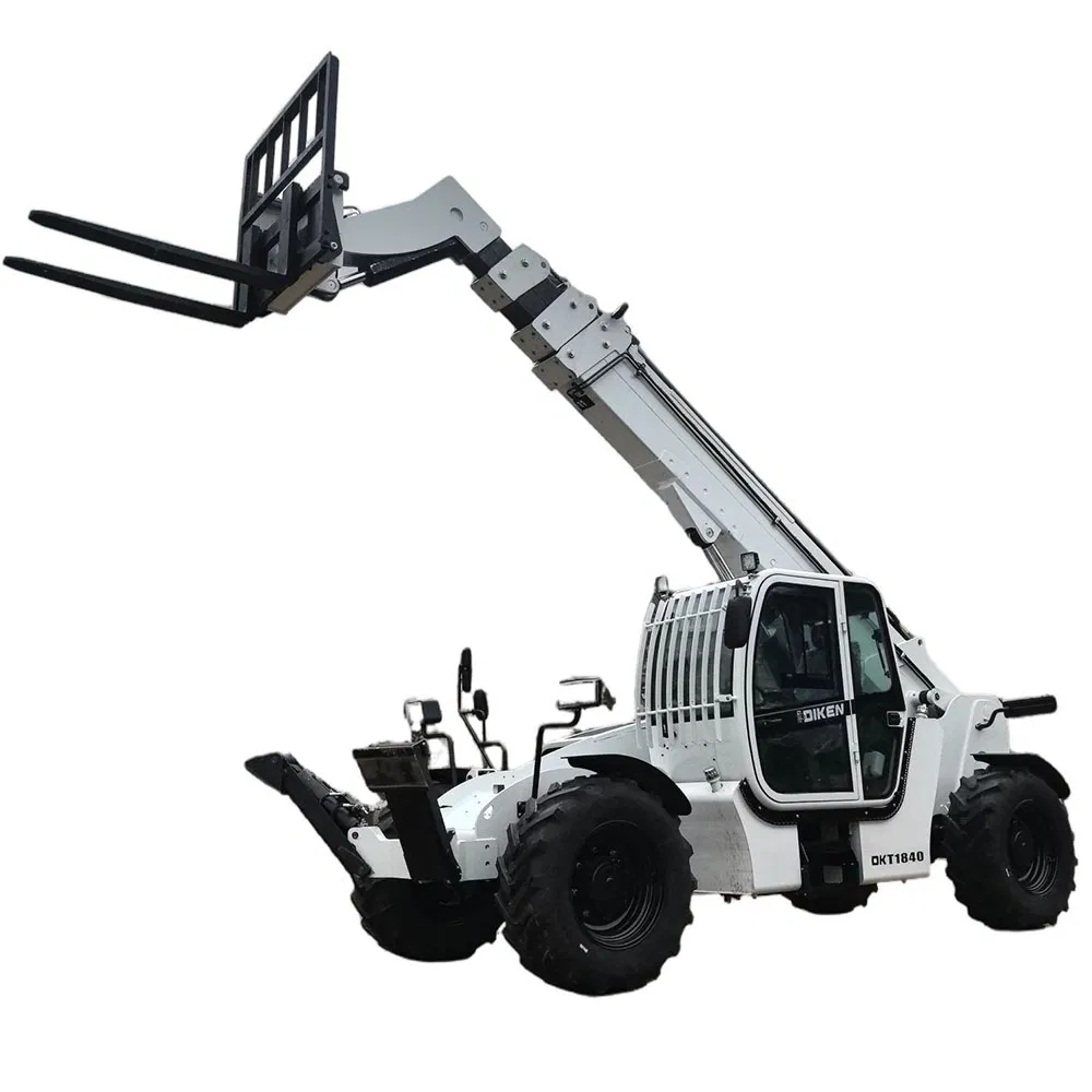 4000kg/4-Ton 4X4X4 Hydraulic Telehandler/Telescopic Forklift//Handler/Loader