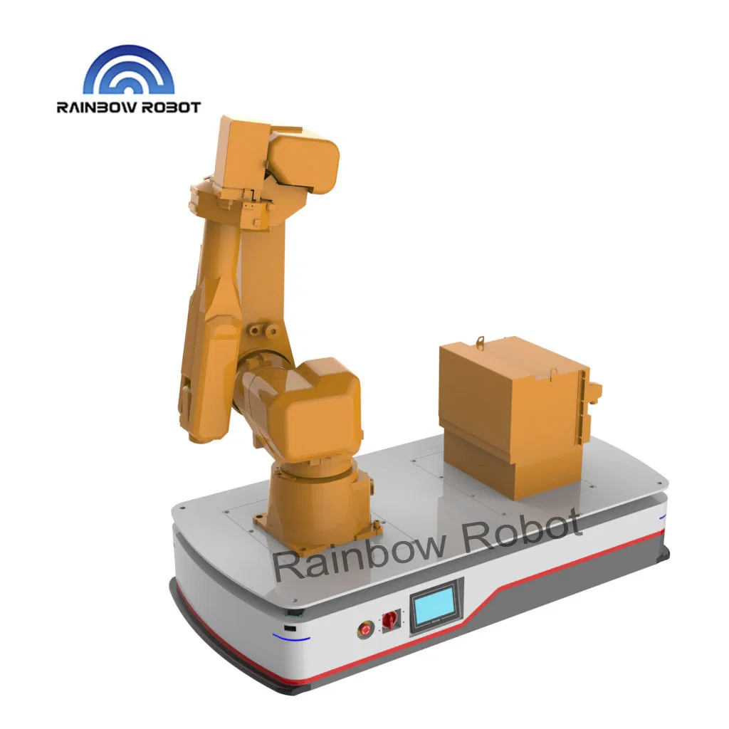 Transport Electric Robot Agv Platform Transfer Cart Vehicle Heavy Load Automated Guided Rail Agv