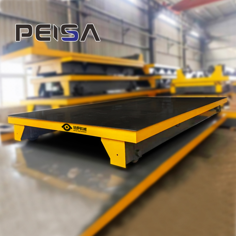 Adjustable Materials Handling Equipment 30 Ton Modular Electric Transfer Trolley