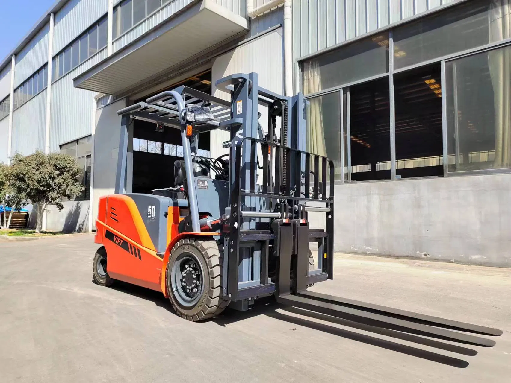 2024 Hot Electric Forklift Counterbalance Battery Forklift Italy Zapi Controller CE Certificate