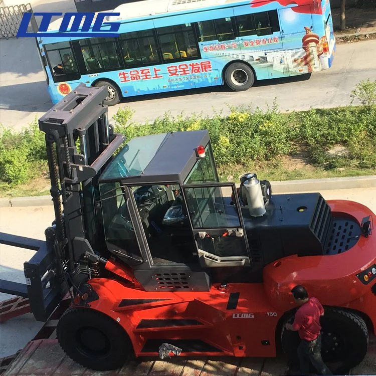 Ltmg 16000kg 16 Ton Diesel Forklift Truck with 3.5m Lifting Height and Fork Positioner