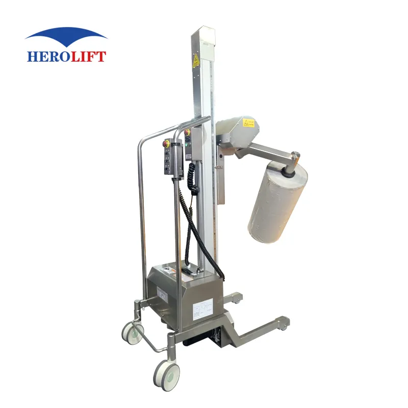 Roll Lifting Trolley Display