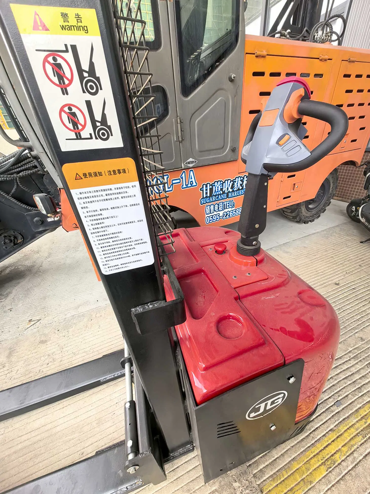 High-Quality Forklift Safety Equipment Providers Counterbalance Forklift Electric Hand Pallet Truck