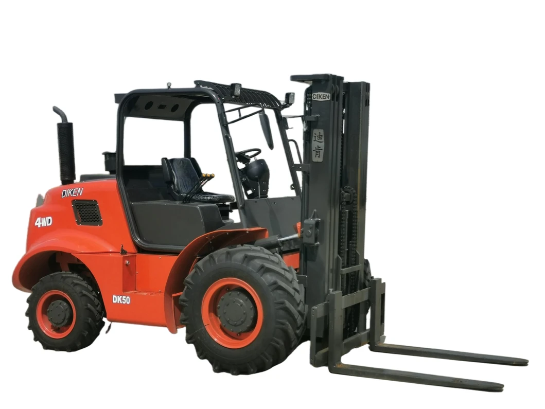 5ton Diesel Forklift Front View