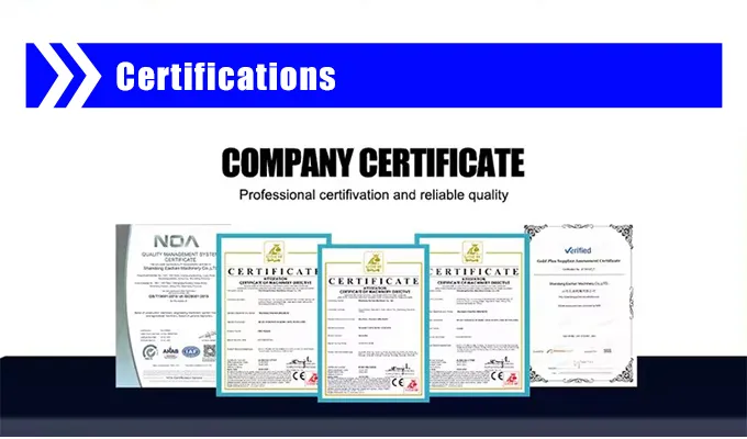 Certifications Display