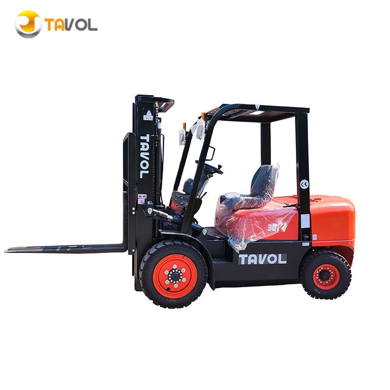 Tavol Brand Diesel Fork Lift 2t 2.5 3t 4.5 6 7 10 Ton 10t 5000kg Fuel LPG Industrial Forklift Truck 3m Height Price Gabelstapler