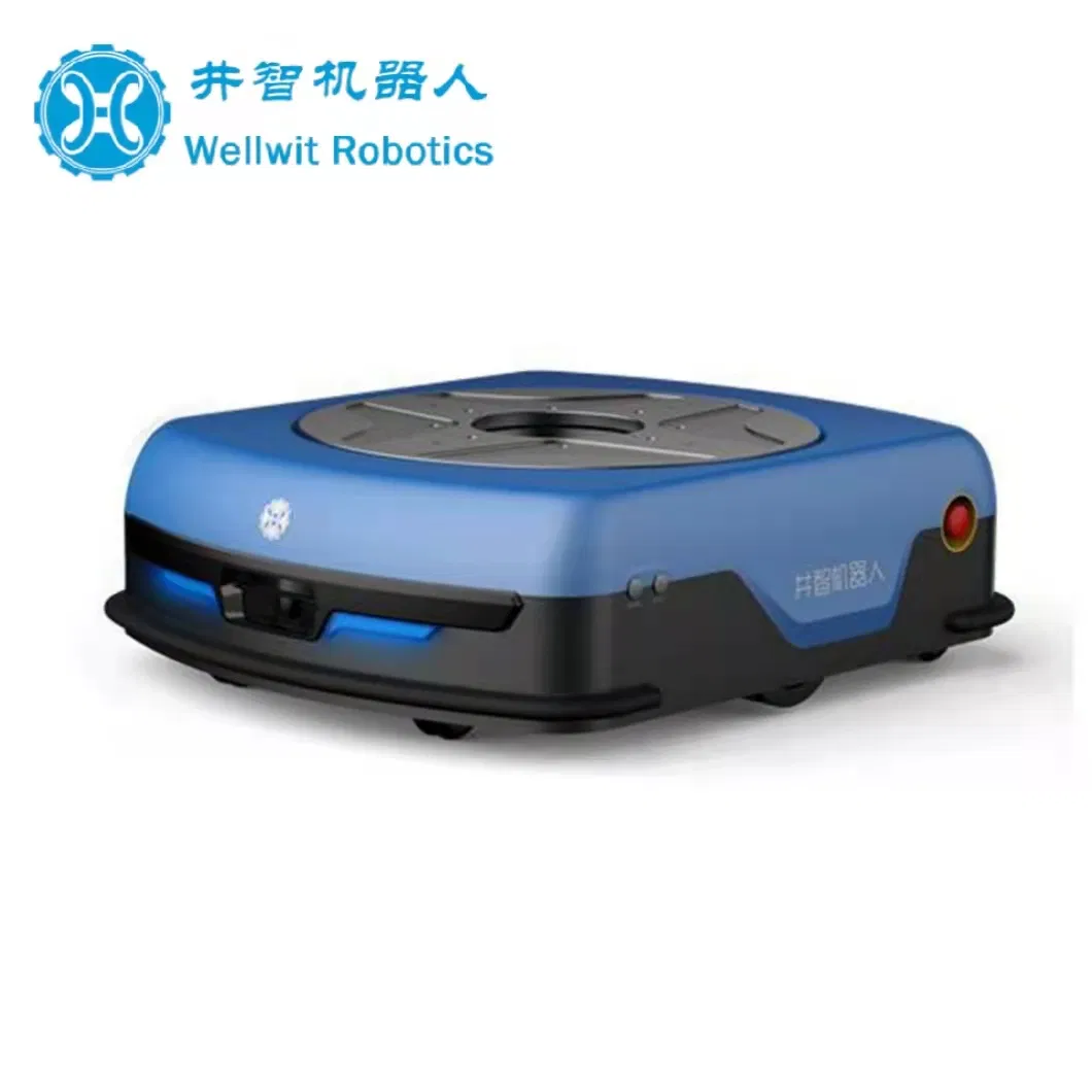 Wellwit Automated Guided Vehicle Laser Robot Agv Motor Handling Trolley