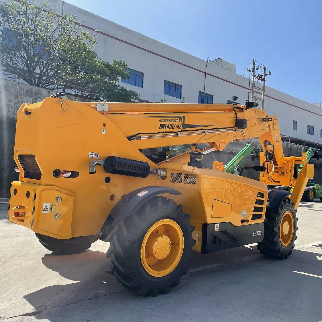 7 Ton 17m Telescopic Handler Forklift Hnt7017-4z with Aerial Work Platform