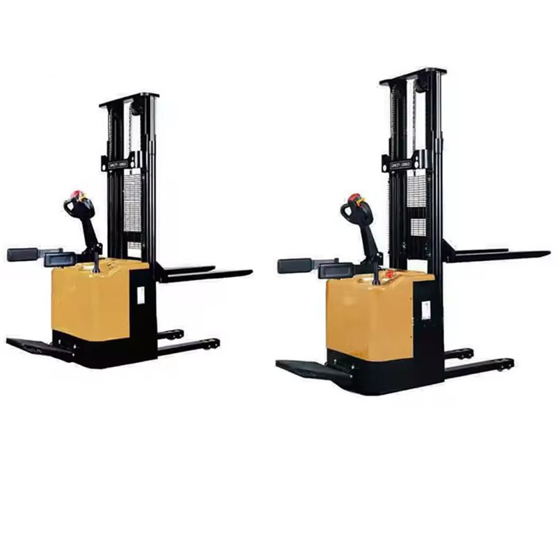 1.6m 2.5m Reach Semi-Electric Counterbalanced Forklift Truck for Warehouse