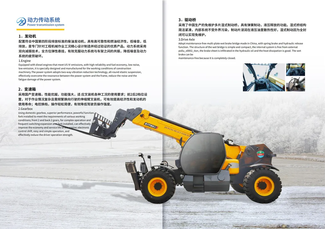 M4517K Telescopic Handler View