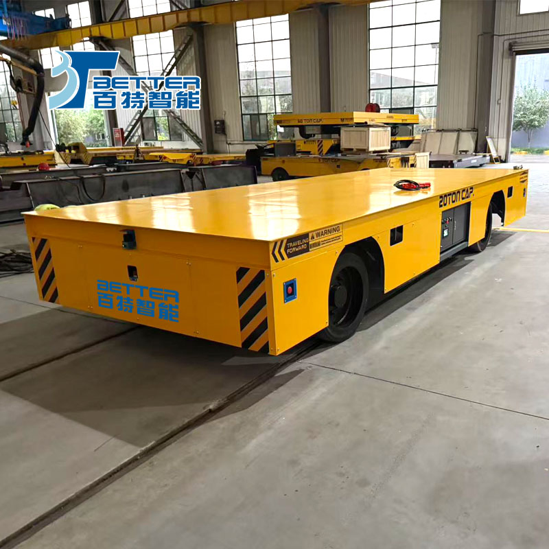 Electric Driven Railway Material Handling Transfer Trolley