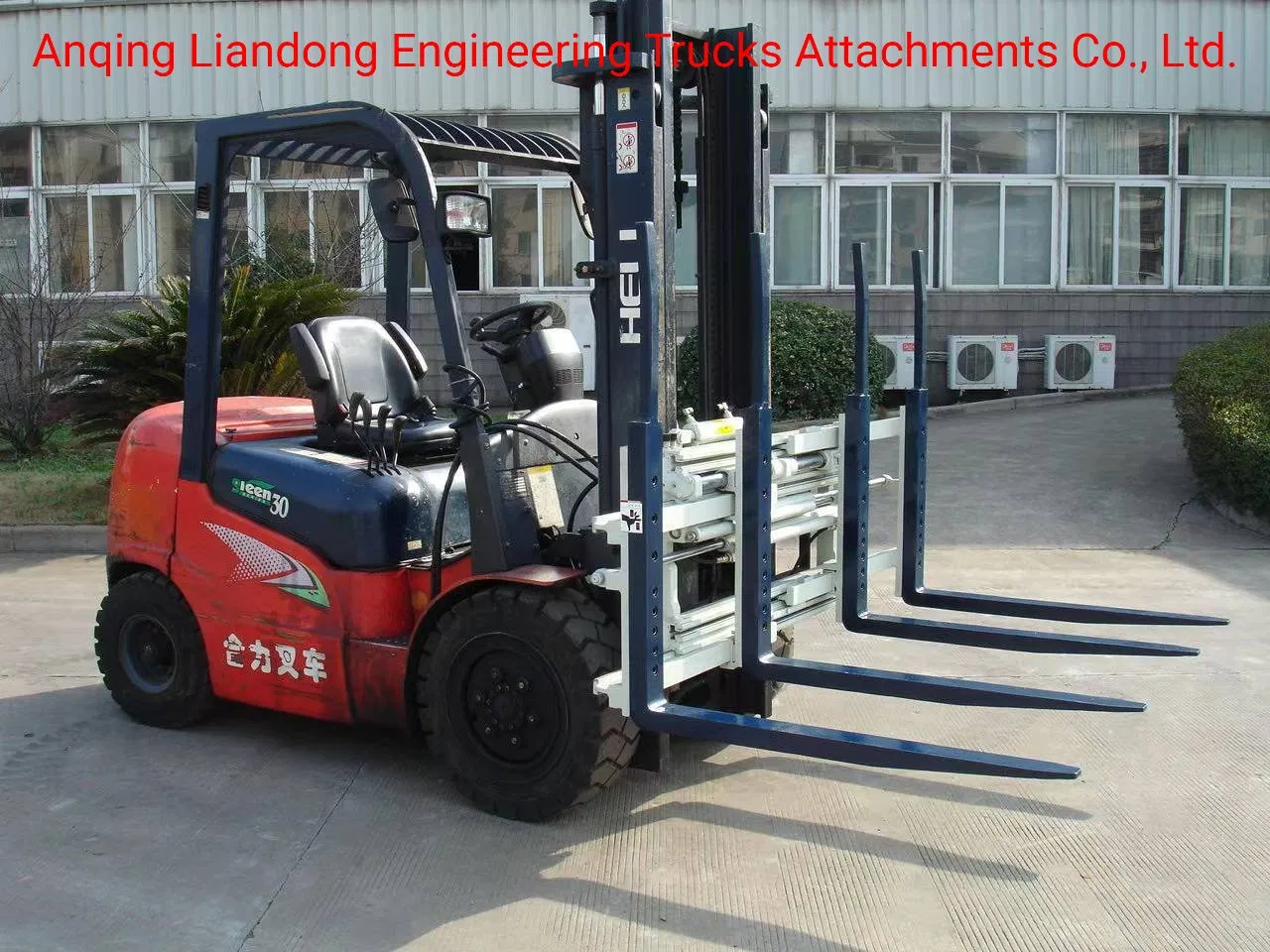 Forklift Parts, Attachments, 1-7 Tons Single Double Pallets Handler with High Quality for Heli, Hyster