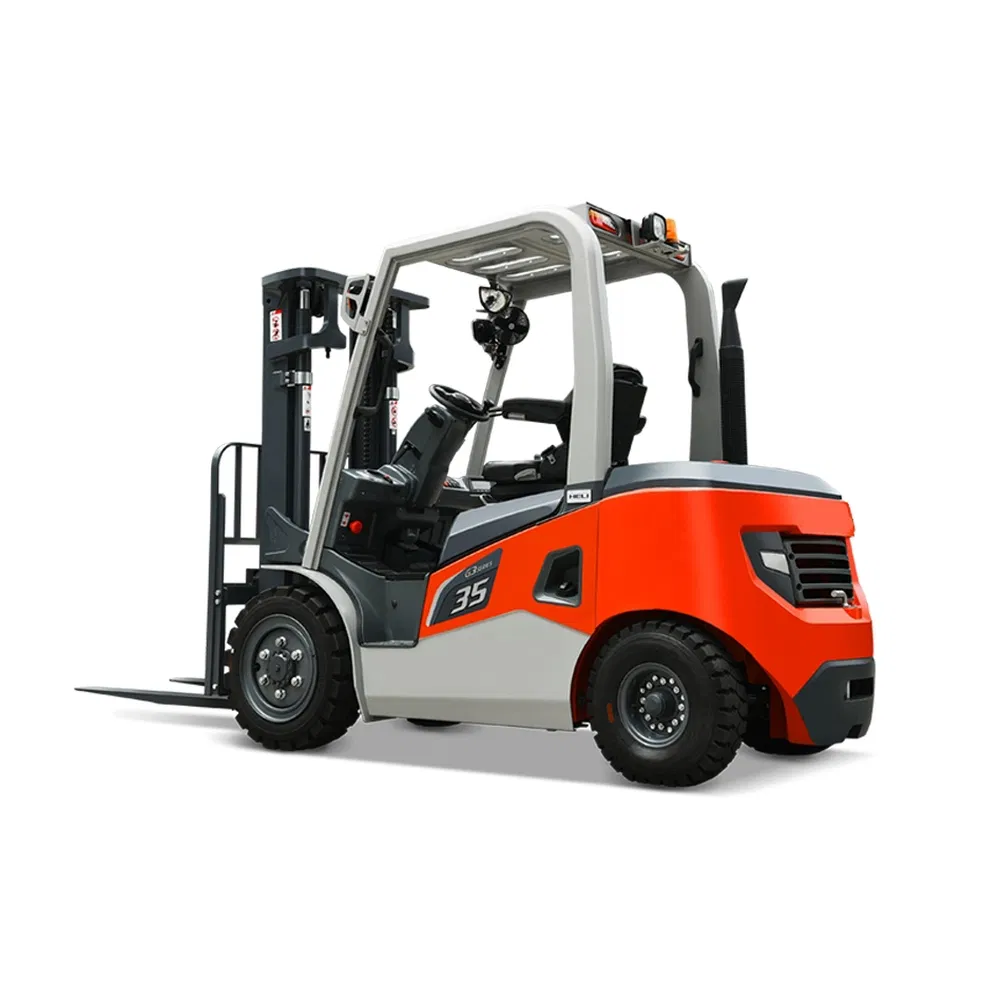 High-Temperature Resistant Reliable Counterweight Internal Combustion Forklift Truck for Exhibition Center