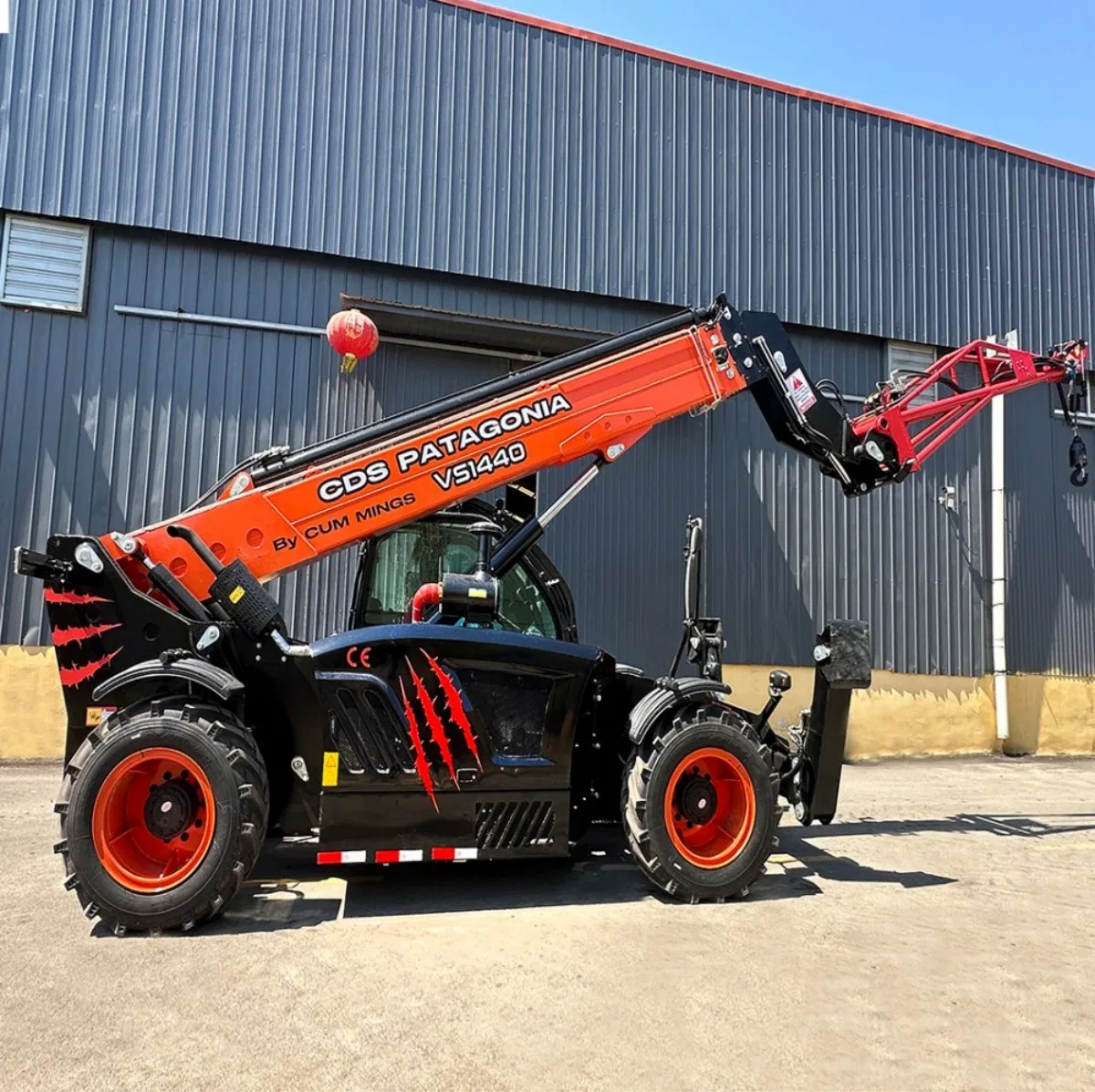 Best Price 4WD Telehandler 14 Metre Boom 4 Ton Load Capacity Telescopic Forklift New 4 Ton Telescopic Forklift Handler