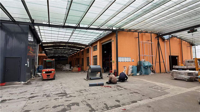 Nauti Lift warehouse stackers in automotive manufacturing plant