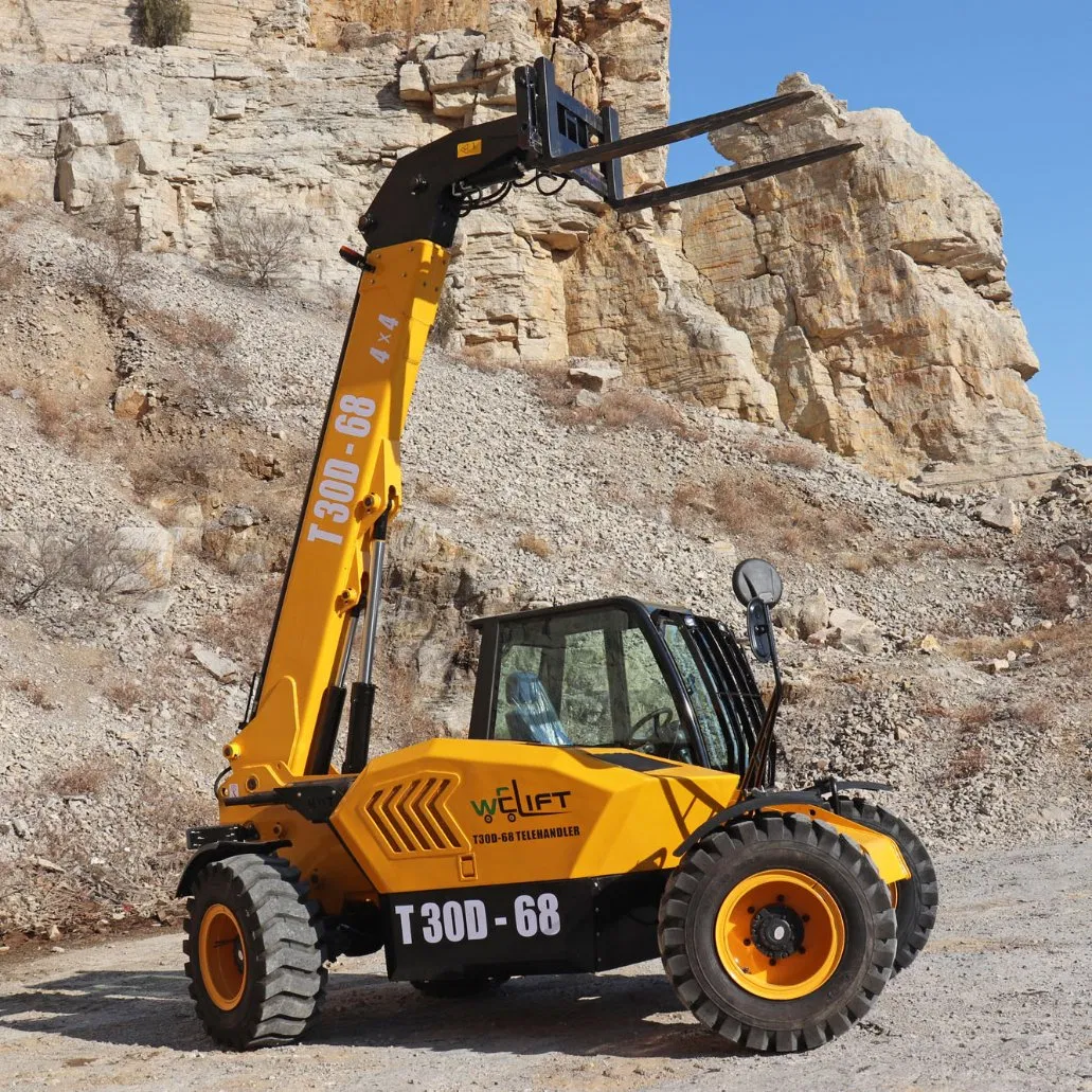 Telescopic Handlers for Construction Rough Terrain Telescopic Wheel Loader