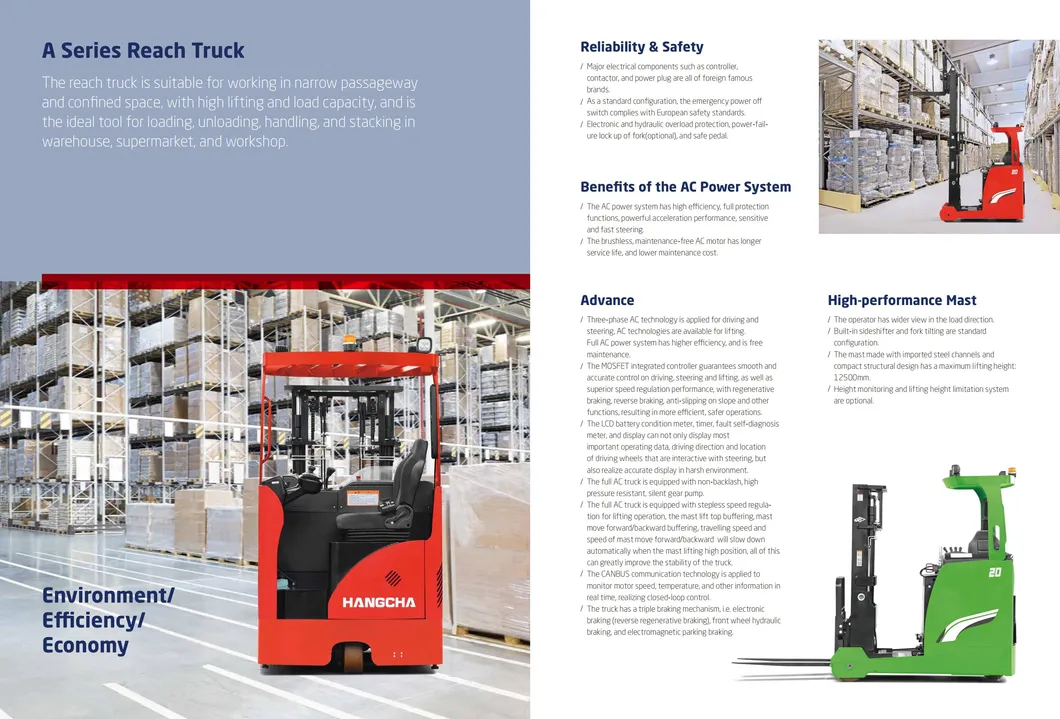 Reach Truck Detailed View 3