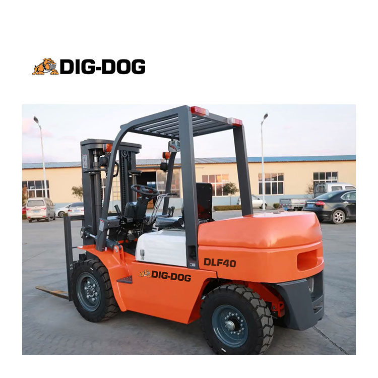 Factory Direct Sale Articulated Fork Lift Diesel Forklift Truck 4 Tons