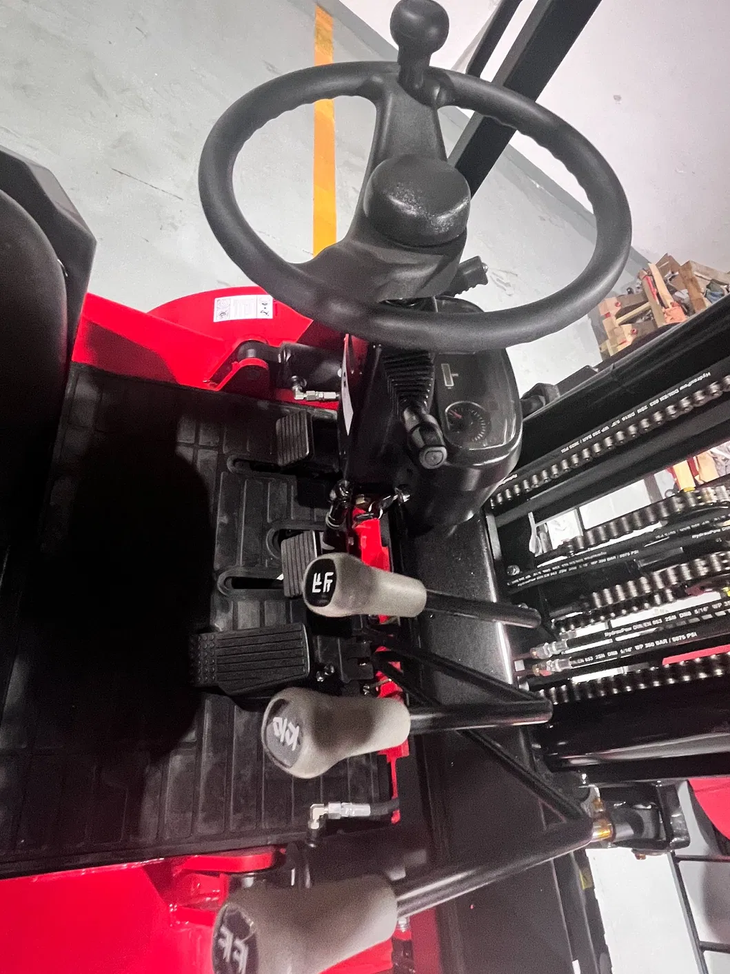 Rough Terrain Forklift View 6