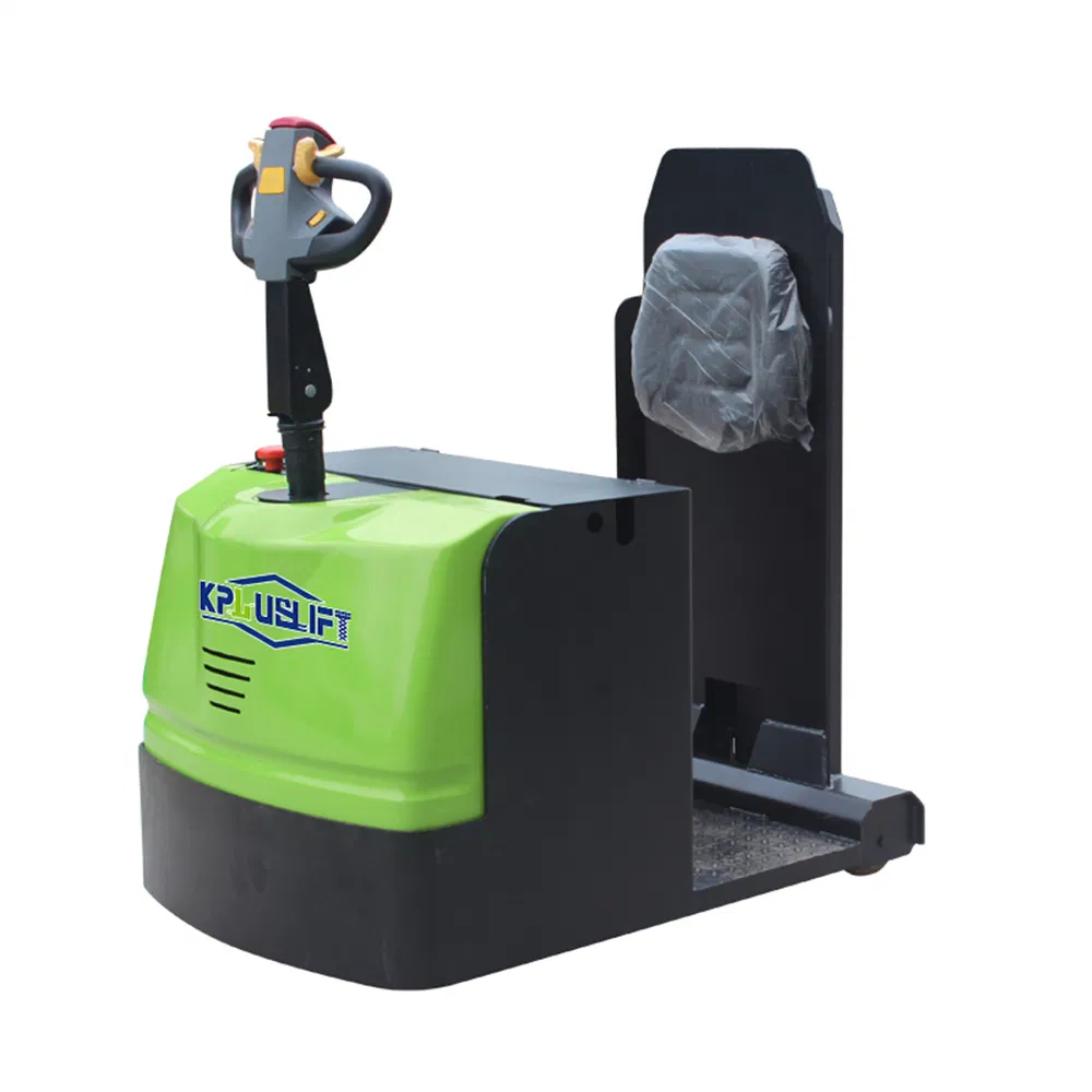 Kpluslift 2ton 3ton Stand-on Full Electric Tow Tractor for Industrial Applications