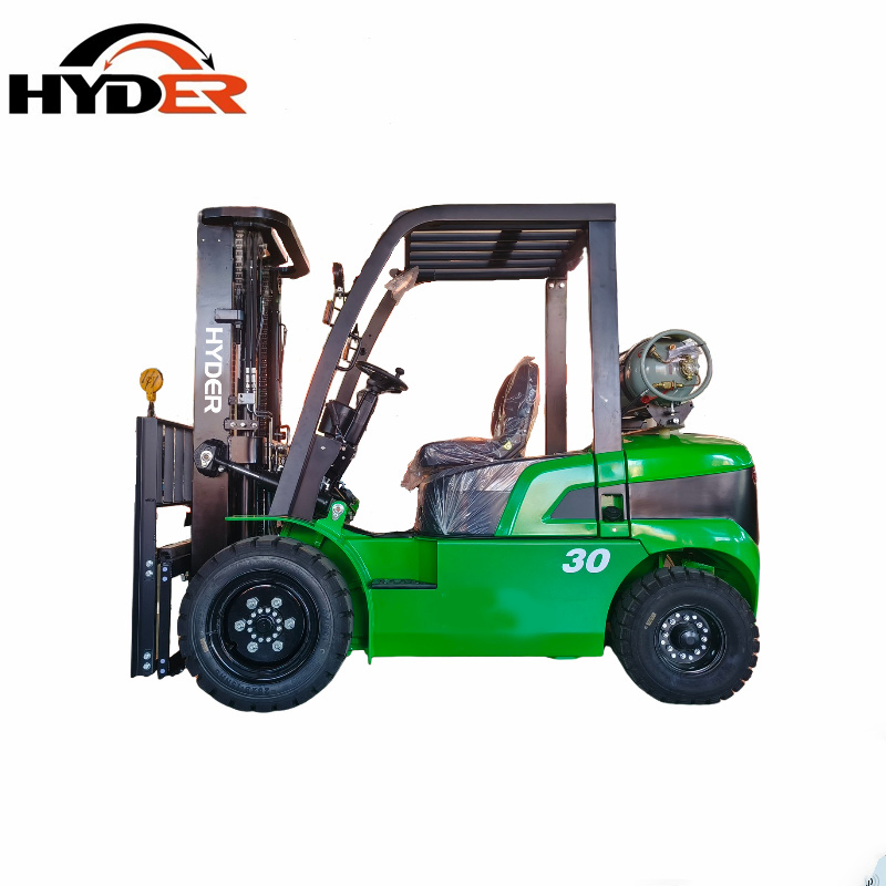 Factory Price Economical 3tons Gasoline LPG Forklift Fork Lift Used in Outdoor