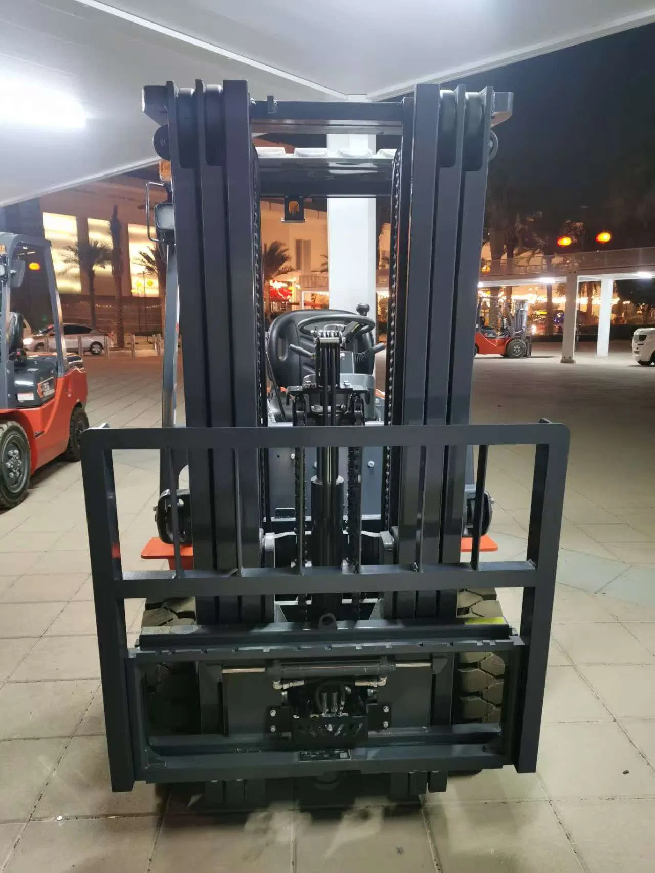 Compact Electric Reach Forklift for Narrow Aisle Warehouse Management