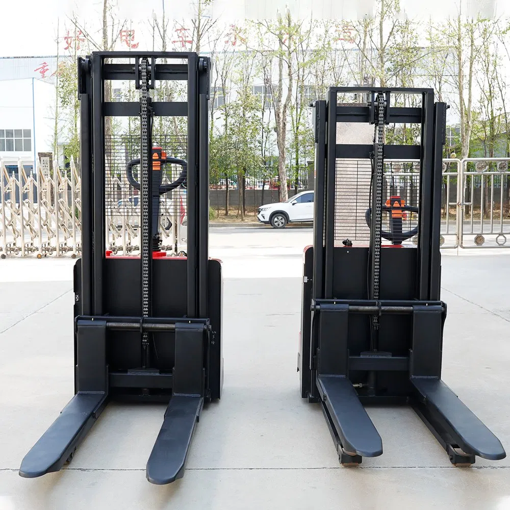 2t Capacity All Electric Walk-Behind Stacker 4.5m Lifting Height